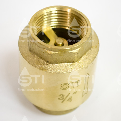 Клапан обратный пружинный STI 20 (латунное уплотнение) фото 3
