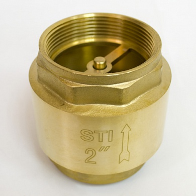 Клапан обратный пружинный STI 50 (латунное уплотнение) фото 2