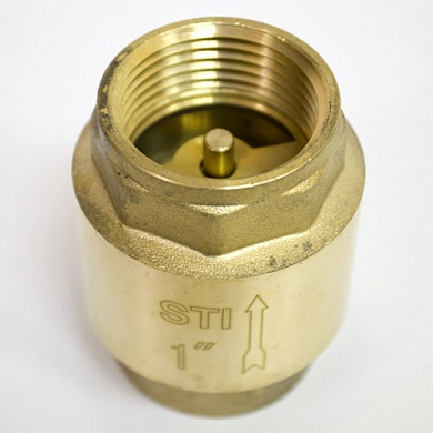 Клапан обратный пружинный STI 25 (латунное уплотнение) фото 2