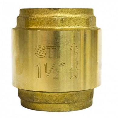 Клапан обратный пружинный STI 40 (латунное уплотнение) фото 4