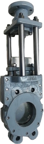 Задвижка шиберная ABRA-KV-03-050-16 c ISO фланцем под привод