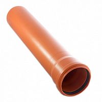 Труба канализационная наружная SN4 160х1000 мм (4,0мм)